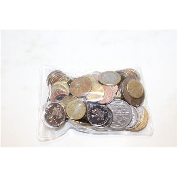 1LB OF MIXED INTERNATIONAL COINS