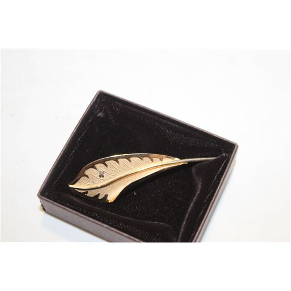 BOND BOYD GOLD FILLED LEAF WITH