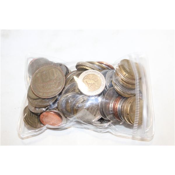 1LB OF MIXED INTERNATIONAL COINS