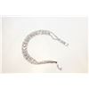 Image 1 : SILVERTONE CRYSTAL RHINESTONE TENNIS