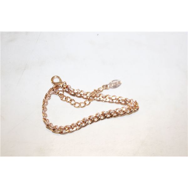 ALDO TAUPE THREAD WRAPPED CURB LINK