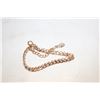 Image 1 : ALDO TAUPE THREAD WRAPPED CURB LINK