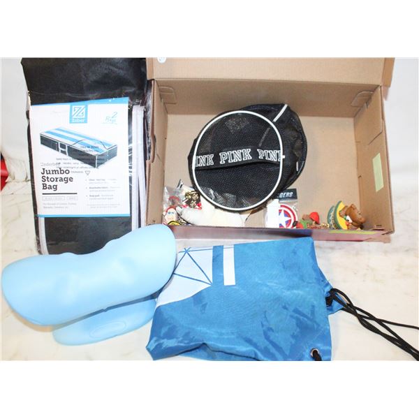 STORAGE BAGS, MARVEL, PINS, DOCTOR WHO,