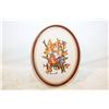 Image 1 : VINTAGE EMBROIDERY HUMMEL SPRINGTIME 13"