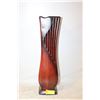 Image 1 : MID-CENTURY MODERN FAUX BOIS POTTERY 21"H