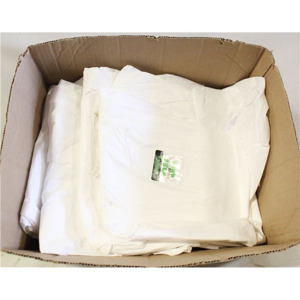 MICROMAX TYVEK SUITS W/HOOD- SIZE LARGE (4)