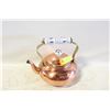 Image 1 : MCM COPPER KETTLE W/ CERAMIC HANDLE