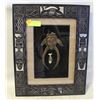 Image 1 : HAND CARVED ZOOMORPHIC CONGO TRIBAL MASK IN