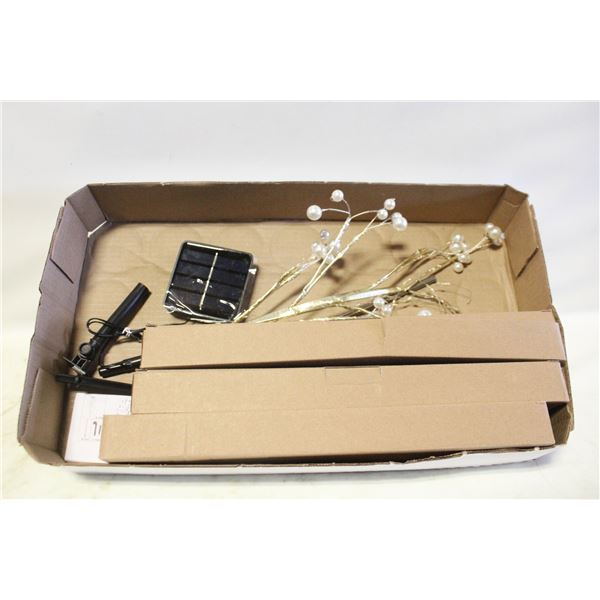 SET OF 3 SOLAR GARDEN LIGHT,