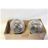 Image 1 : 2 PACK SOLAR CRACKLE BALL, WHITE FAIRY