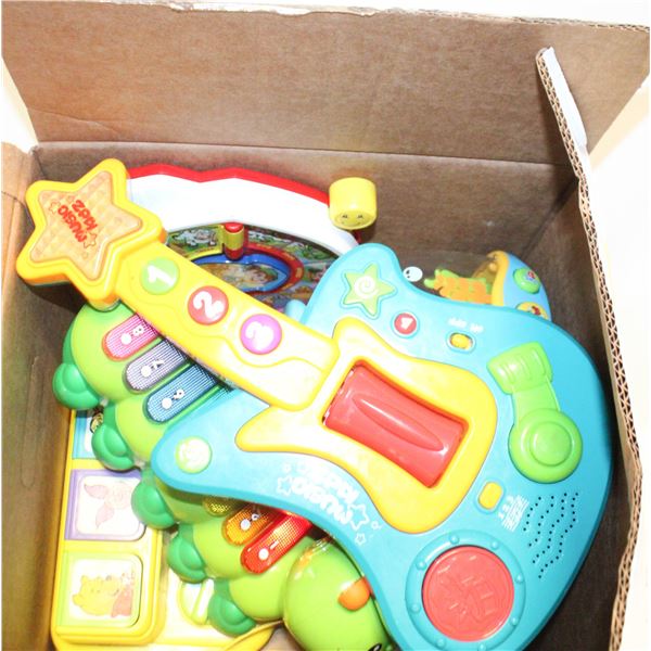 BOX OF BABY TOYS MUSICAL