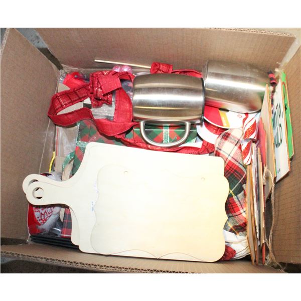 1 BIG BOX OF RANDOM CRAFT ITEMS