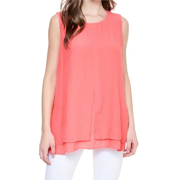 NEW CRISTINA B FLOWY SLEEVELESS TOP SIZED SMALL