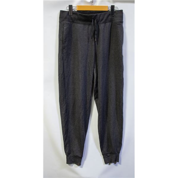 TUFF ATHLETICS WOMENS JOGGERS GREY SIZE MEDIUM