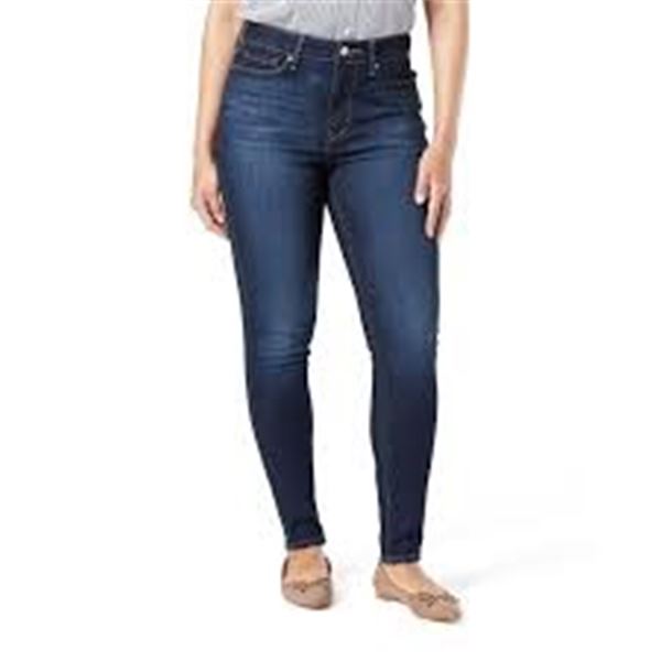 LEVI'S WOMENS SKINNY JEANS BLUE SIZE 28