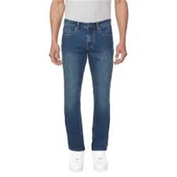 BUFFALO JACK SLIM STRAIGHT JEANS BLUE SIZE 34 X 32