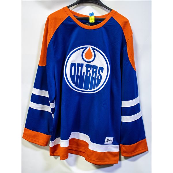 NEW EDMONTON OILERS X-LARGE HOCKEY JERSEY