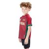 Image 1 : FIFA 2026 KIDS SOCCER JERSEY PORTUGAL RED SIZE XS