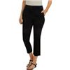 Image 1 : NEW HILARY RADLEY WOMENS CAPRI PANTS BLACK SIZE 8