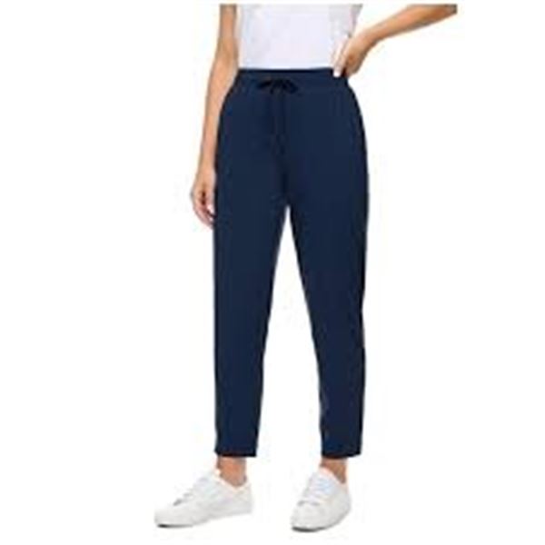 NEW KIRKLAND WOMENS ACTIVE PANTS BLUE SIZE SMALL