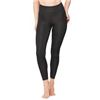 Image 1 : AURUM WOMENS SLICK LEGGINGS BLACK SIZE LARGE