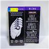 Image 1 : 4 PACK OF KIRKLAND GOLF GLOVES RIGHT HAND SIZE M-L