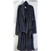 Image 1 : TOMMY HILFIGER MENS PLUSH ROBE DARK GREY SIZE SM