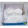 Image 1 : BOX OF KIRKLAND HOME & OFFICE TRASH BAGS WHITE 10G