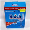 Image 1 : BOX OF 105 FINISH ALL-IN-1 ULTRA DISHWASHER PODS