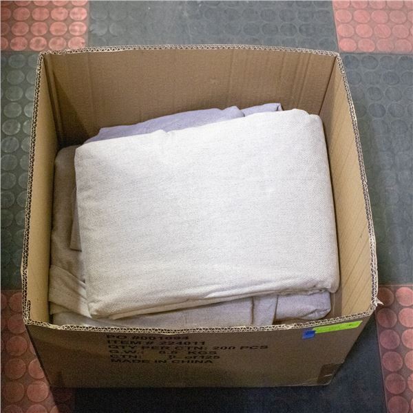 4 PANELS OF BEAUTYREST BLACKOUT CURTAINS BEIGE