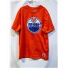 Image 1 : EDMONTON OILERS MENS MEDIUM LOGO T-SHIRT