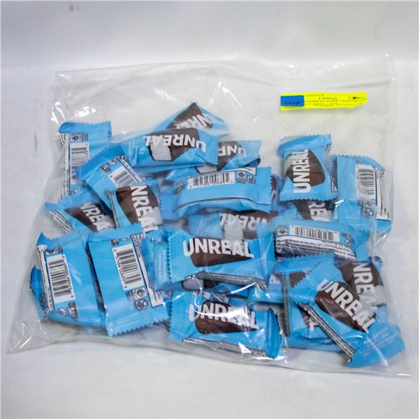 BAG OF UNREAL DARK CHOCOLATE COCONUT MINIS - 435G
