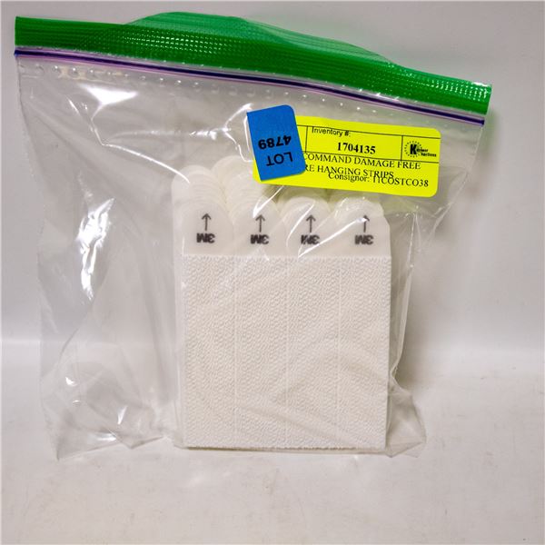 39 PC COMMAND DAMAGE FREE PICTURE HANGING STRIPS