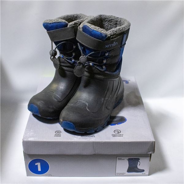 XMTN KIDS WINTER BOOTS BLUE SIZE 1