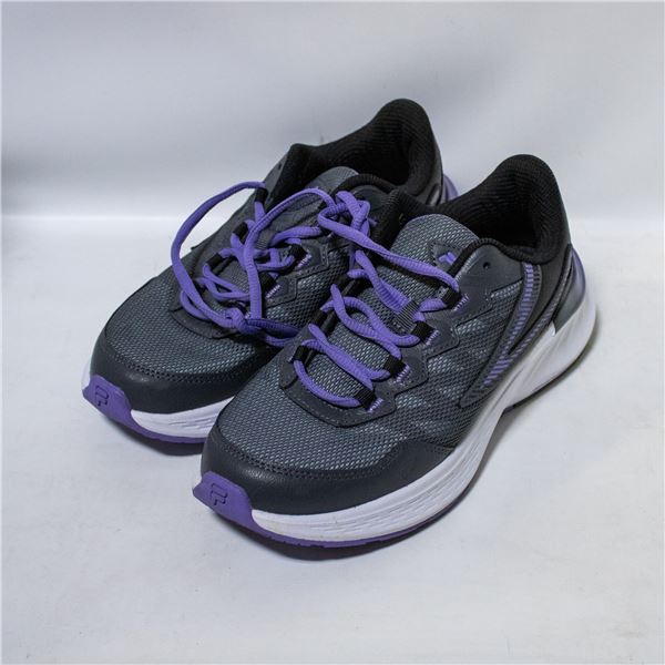 FILA WOMENS RUNNING SHOES BLACK & PURPLE SIZE 7