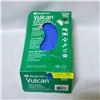 Image 1 : MEDICOM VULCAN NITRILE GLOVES BLUE SIZE XLARGE