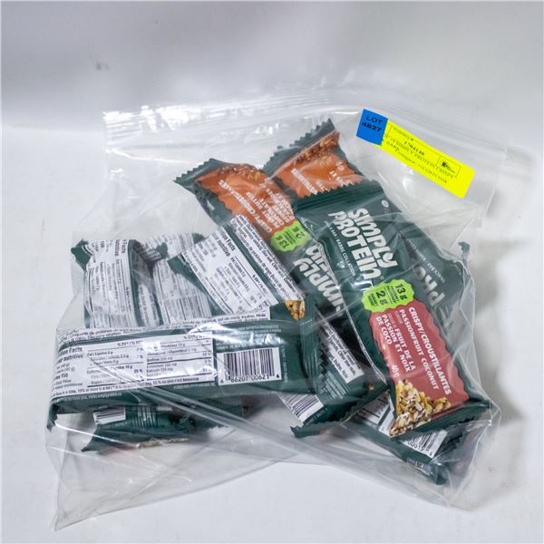 BAG OF 19 SIMPLY PROTEIN CRISPY SNACK BARS