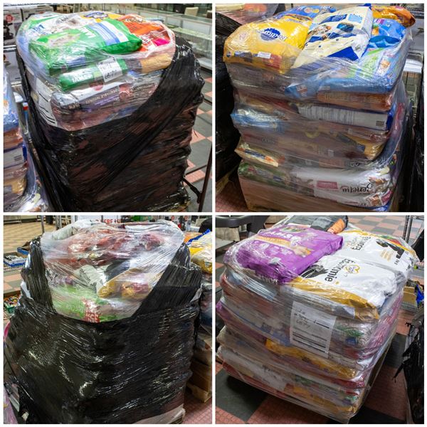 FEATURED BULK PET FOOD PALLETS