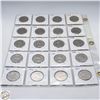 Image 2 : 20 CANADIAN HALF DOLLARS FROM 1968 TO 1987