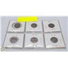 Image 2 : 6 KEY DATE CANADIAN PENNYS 1928,1932,1937,
