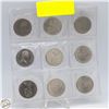 Image 2 : 9 CANADIAN ONE DOLLAR COINS