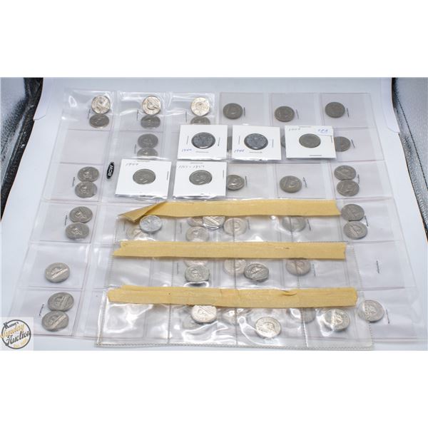 COLLECTION OF NICKELS 1944-UP