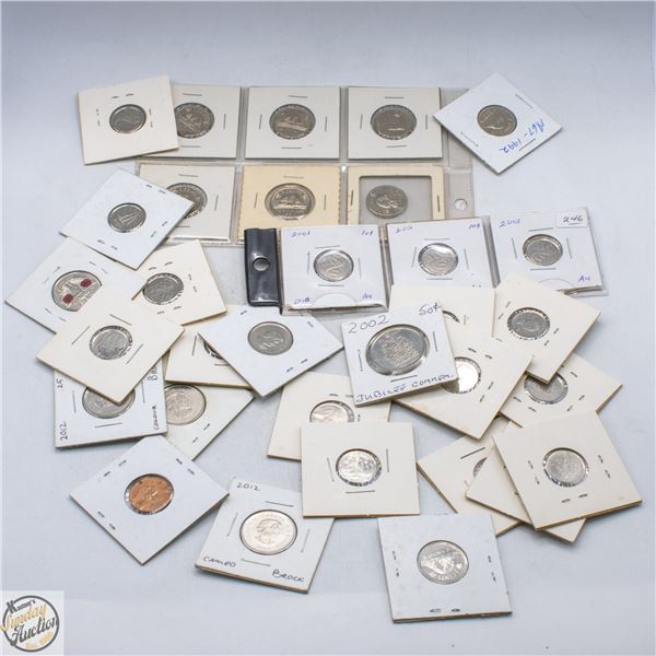 COLLECTION OF ASSORTED CANADIAN COINS