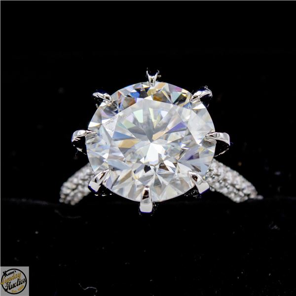 #4416-10.00 CT GRA CERTIFIED ROUND BRILLIANT CUT