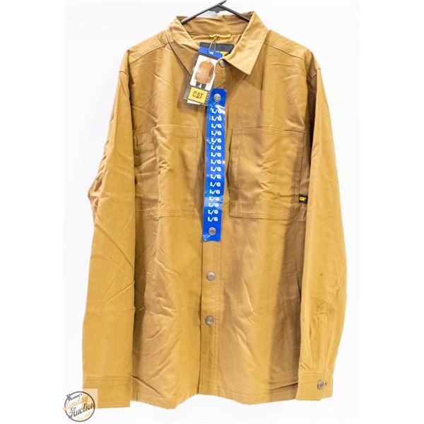 BRAND NEW CAT MENS LARGE WORKMANS JACKET