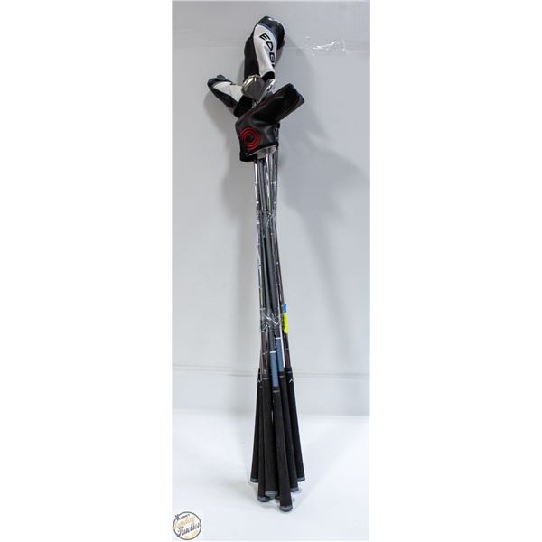 9 PIECE CALLAWAY EDGE LEFT HAND GOLF SET