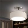 Image 1 : BRAND NEW KODA DOU-MOUNT FABRIC DRUM CEILING LIGHT