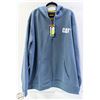 Image 1 : NEW CAT MENS 3XL FRONT ZIP HOODIE WITH FRONT