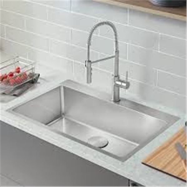 NEW BLANCO QUATRUS R15 DUAL MOUNT KITCHEN SINK