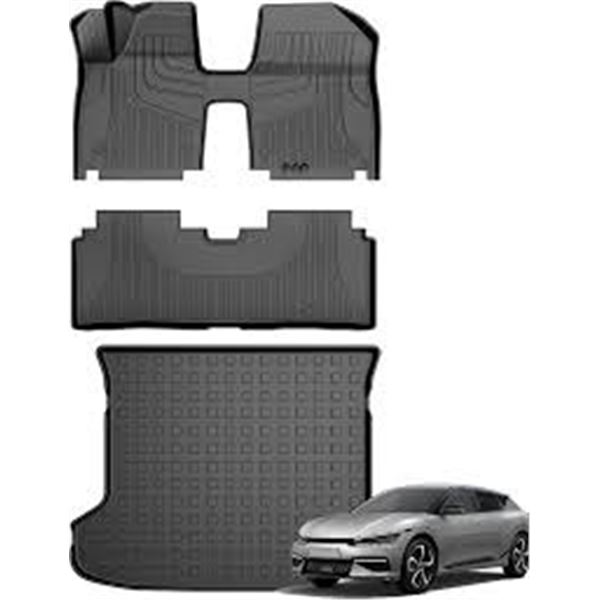 NEW AOMSAZTO FLOOR MATS & CARGO LINER 22-25 KIA EV